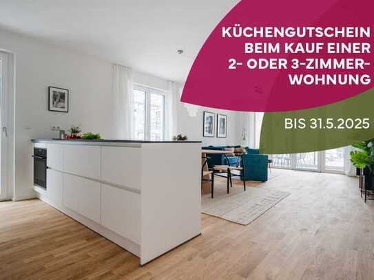 Wohnen mit Garten: Traumhafte 3-Zimmer-Wohnung mit 63 m² Außenbereich