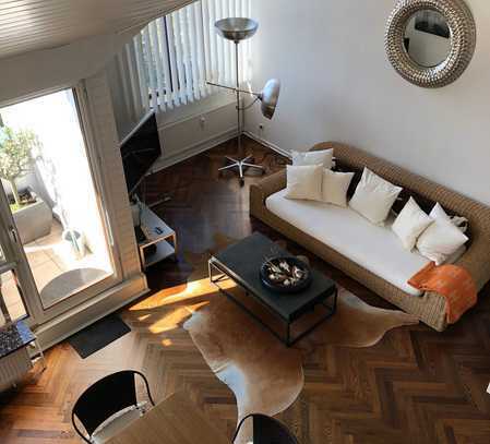 Maisonette-Penthouse Wohnung in TOP Lage zum Hofgarten !!!