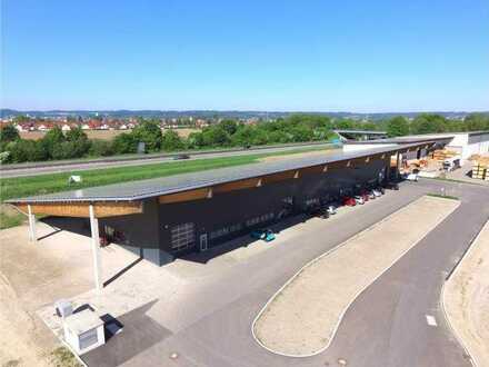 Handwerksbetrieb in Top-Verkehrslage A7