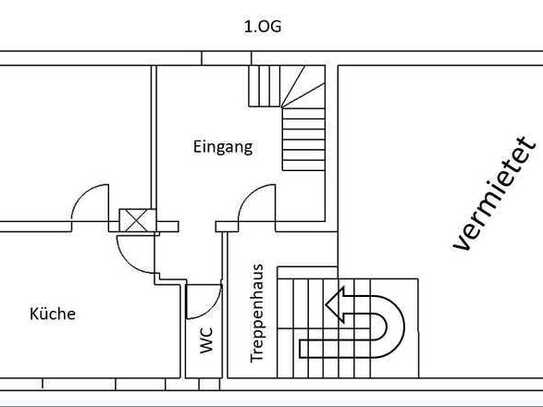 Exklusive 4,5-Zimmer-Wohnung mit Balkon und EBK, 1OG+DG, in Maisach