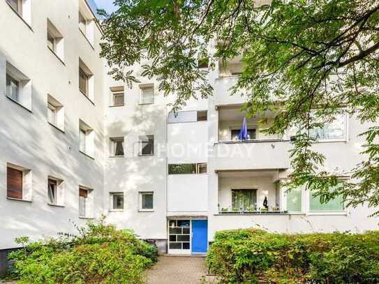Sofort bezugsfrei: Helle 2-Zimmer-Wohnung mit Loggia in beliebter Lage