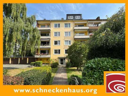 Leben in der vorderen Neustadt! Gepflegte Wohnung mit großem Balkon, modernes Bad und EBK...