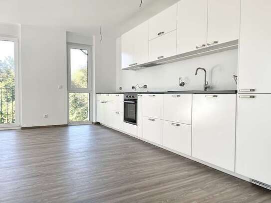 Neubau! 4-Zimmer-Wohnung mit Südbalkon, Einbauküche und Aufzug in Rostock-Groß Klein