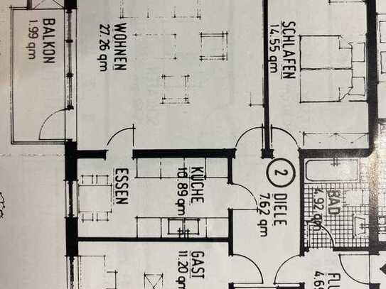 Schöne, große, helle 3-Zimmer-Wohnung in Bad Pyrmont