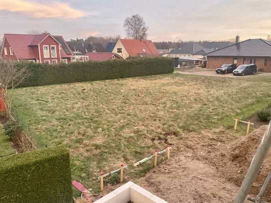 Winkelbungalow mit überdachter Terrasse