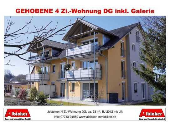 Exklusive 4 Zi.-Galeriewohnung+Balkon, ca. 93 m², mit Lift, BJ 2012