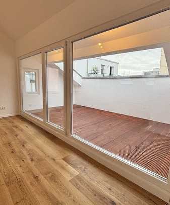 Erstbezug mit Balkon: Stilvolle 4-Zimmer-Wohnung mit lux. Innenausstattung in Offenbach am Main