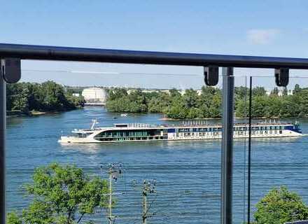 Exklusiver Rheinpanoramablick in Mainz