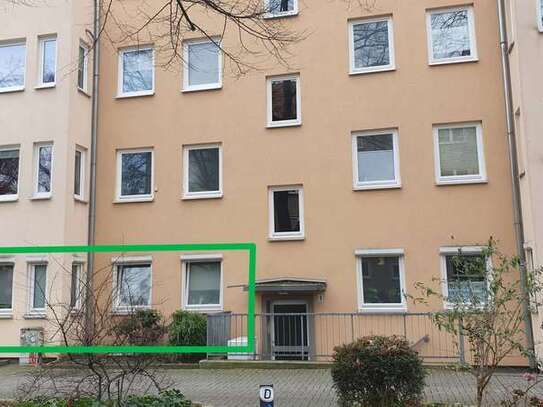 Renovierte 2-Zimmer-Wohnung mit moderner Einbauküche zentral im Dortmunder-Kreuzviertel