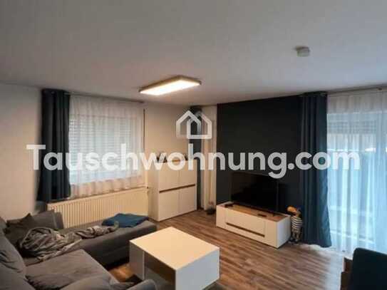 Tauschwohnung: 2 Zimmer Wohnung mit Terrasse in Pankow (Blankenburg)