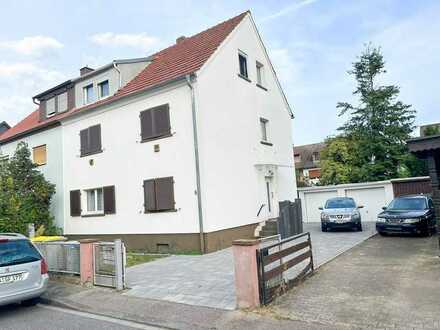 Mehrfamilienhaus mit 3-Wohneinheiten und schönem Garten in der Mannheimer-Gartenstadt - frei werden