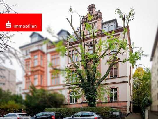 Frankfurt-Westend/Süd: Großzügige Parterre-Einheit im repräsentativen Stilaltbau