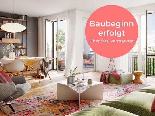 Modernster Wohnkomfort in KarlLotta: Maisonette-Wohnung mit Stil, Balkon und Dachgarten