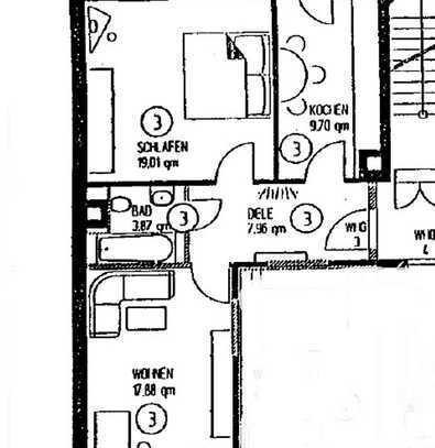 ++ 3,6% Rendite - schöne 2-Zimmerwohnung mit Balkon++