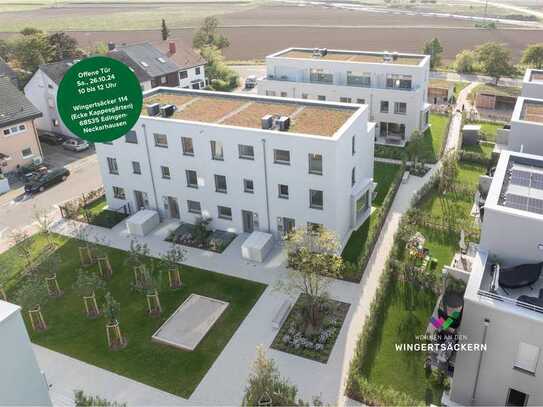 Neubau-Highlight: Großzügiges Reihenhaus mit Garten für die ganze Familie