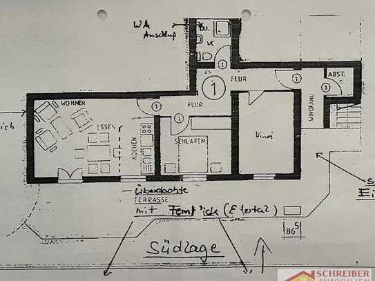 Herbstangebot - Erdgeschosswohnung in Bad Berleburg - Schwarzenau zu verkaufen.