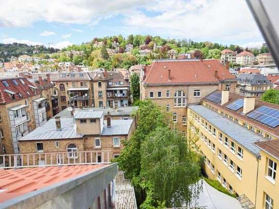 Tolle Wohnung im Heusteigviertel 3 Zi DG Maisonette ohne Balkon mit EBK