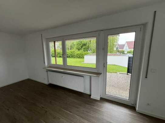 Renovierte 1,5-Zimmer-Wohnung mit Terrasse und Garten in Aalen-Wasseralfingen ab sofort!