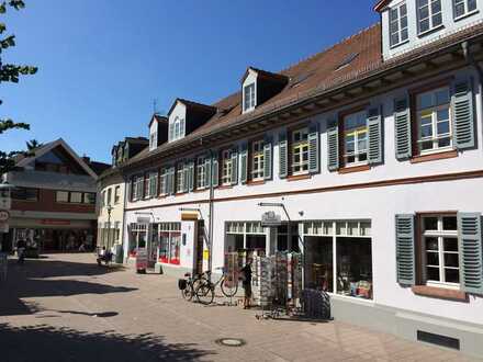 Ladenfläche im Zentrum von Dieburg, Fußgängerzone