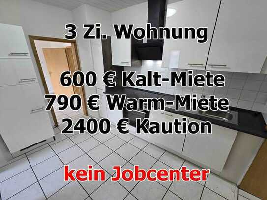 ab sofort - 3 Zimmer Wohnung mit Einbauküche