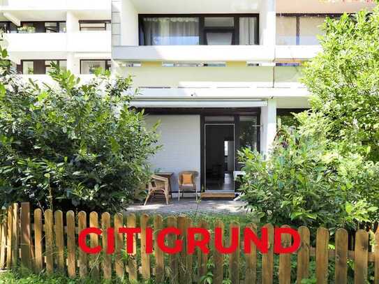 Unterhaching - Gemütliche 3-Zimmer-Wohnung mit sonniger Terrasse und kleiner Gartenidylle