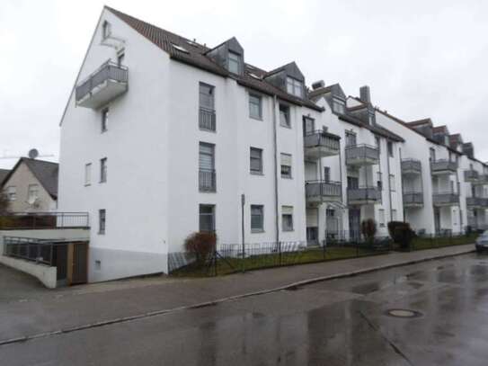 **Attraktive 1-Zimmer-Apartmentwohnung mit Balkon in ruhiger Lage Haunstetten**