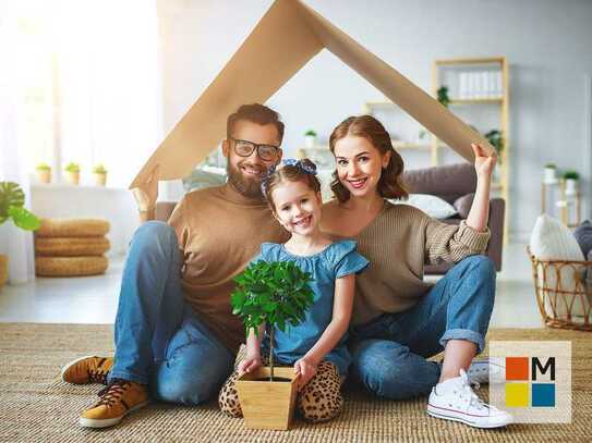 Familienglück.
4-Zi-Wohnung auf Ebene 2.