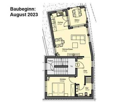 NEUBAU Schöne 2-Zimmer Wohnung in Nagelsberg (W1)