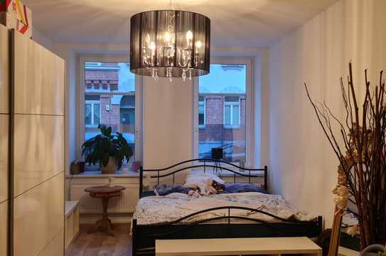 Ansprechende 2-Zimmer-EG-Wohnung mit Einbauküche in Leipzig