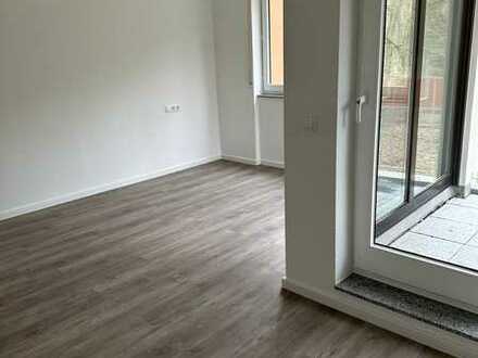 Renovierte 3-Zimmer-Erdgeschosswohnung mit Balkon