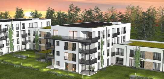 Neubau 3,5 Zimmer-Wohnung mit Terrasse und Gartenanteil