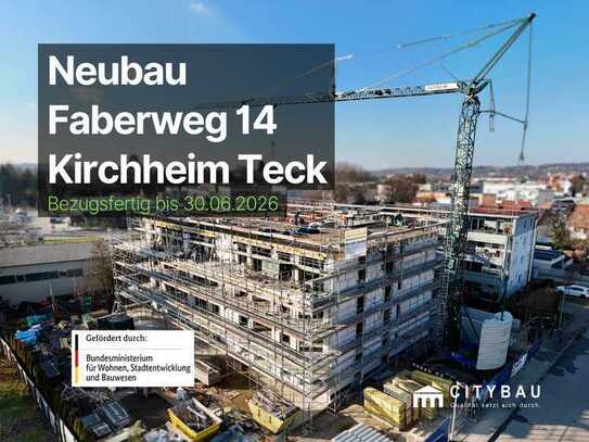 Kirchheim Whg 6: Stilvolle 3-Zimmer-Wohnung mit großer Terrasse und Garten