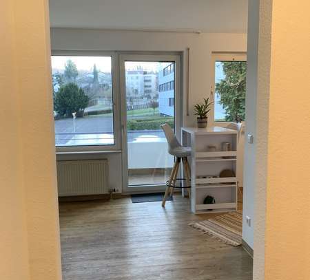 Teilmöblierte, modernisierte Wohnung mit neuer Einbauküche sowie großzügigem Balkon in Pforzheim