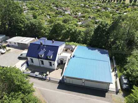 :EINZIGARTIGES KAUFOBJEKT: 2 FMH + 3 WHG, Halle, Lagerfl. & Wst./KFZ in ruhiger Lage von KA-Rüppurr!
