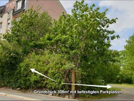 Baugrundstück f. 3-geschossiges Wohnhaus in Plauen - privat finanzierbar mit 300 EUR monatl.