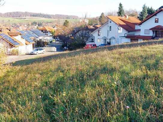 VHB Traumhaftes Baugrundstück 986m², für DH/ Stadtvilla oder EFH Höhenlage Bruchsal-Helmsheim!