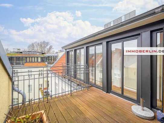 IMMOBERLIN.DE - Toplage: Großzügige Wohnung mit ruhiger Südwestterrasse + Lift beim Lietzensee