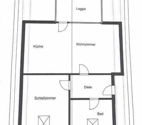 Dachgeschosswohnung in Oberhausen - Styrum zu verkaufen