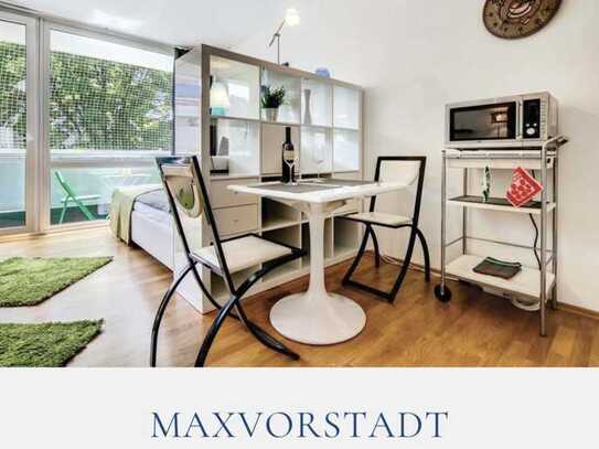 Appartement voll möbliert mit EBK und Balkon in München