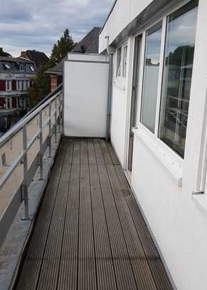 Für eine Person, Helles Appartement mit Balkon am Schlosspark Gracht