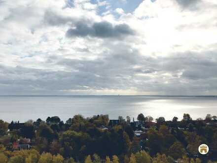 Seltene 2 Zi.-Eckwohnung. 15. Etage. Panorama-Ostsee-Blick Richtung Süden