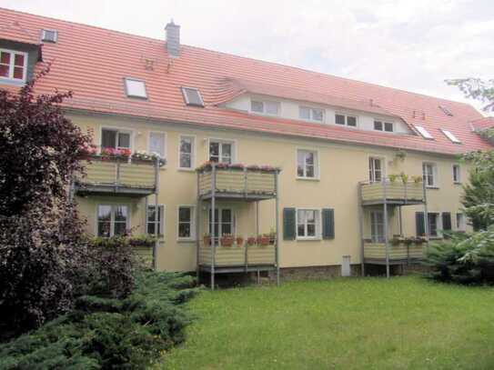 Gut geschnittene 3-Raum-Wohnung mit Balkon am naturnahen Stadtrand Dresdens