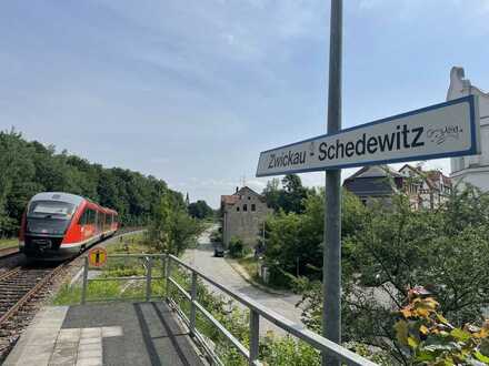 Das billigste Mehrfamilienhaus in Zwickau steht gegenüber vom Glückauf-Center