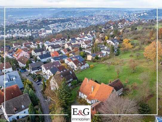 Grandiose Aussichtslage mit toller Fernsicht! Abrissgrundstück in Esslingen-Liebersbronn