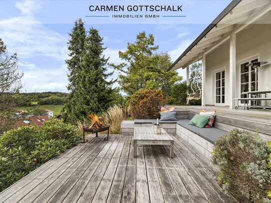 Villa mit Bergblick & Garten - Familienglück mitten in der Natur -