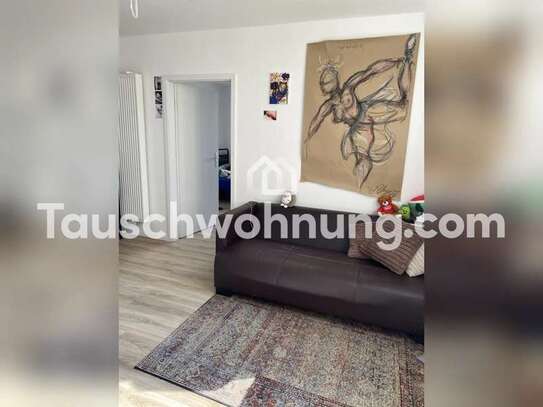 Tauschwohnung: Gemütliche Wohnung im Bilk mit Balkon