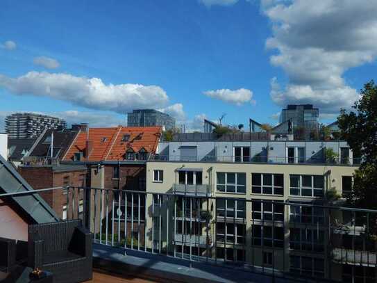 Über den Dächern der Südstadt: Büro Medienhaus (ex WDR/STOCKHAUSEN) mit Sonnenterrasse