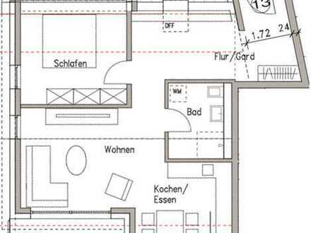 Lichtdurchflutete 2 Zimmerwohnung im Ortskern