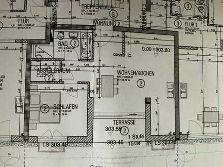 Moderne und helle 2 Zi EG Wohnung