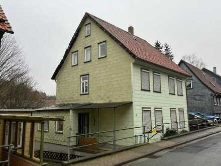 Typisches Harzer-Einfamilienhaus mit Potential in Altenau